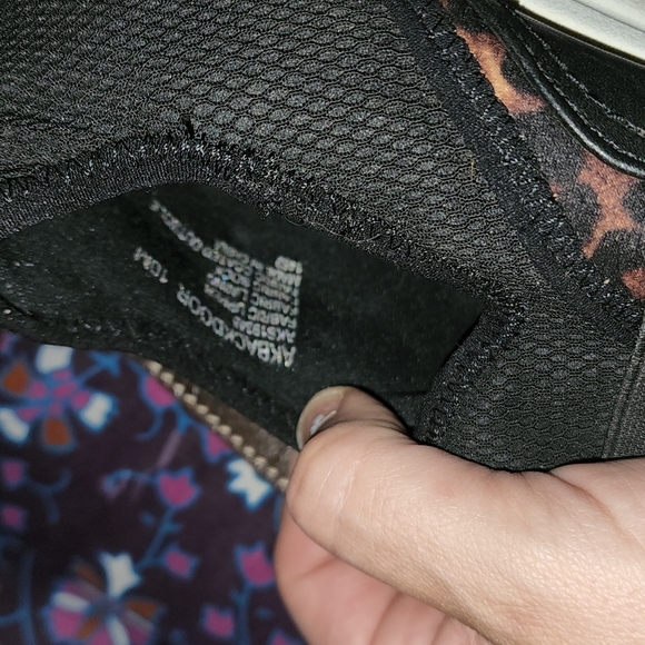 ➶➶➶➶➶ Anne Klein Backdoor Sport Leopard Print Sneakers  ➷➷➷➷➷ - Picture 11 of 11